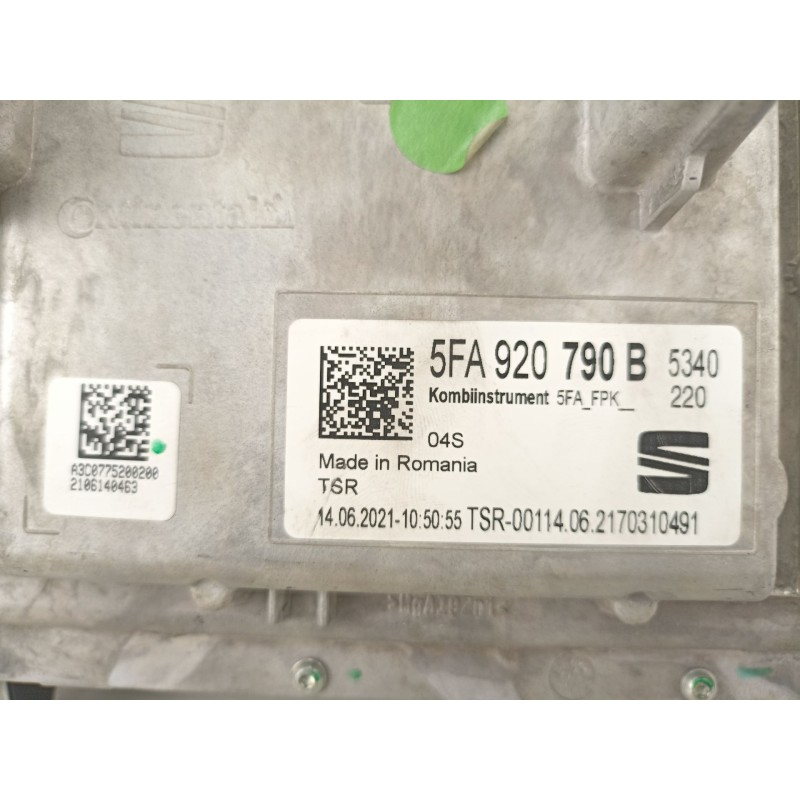 Recambio de cuadro instrumentos para seat leon sportstourer (kl8) 1.5 tsi referencia OEM IAM 5FA920790B 00114062170310491 