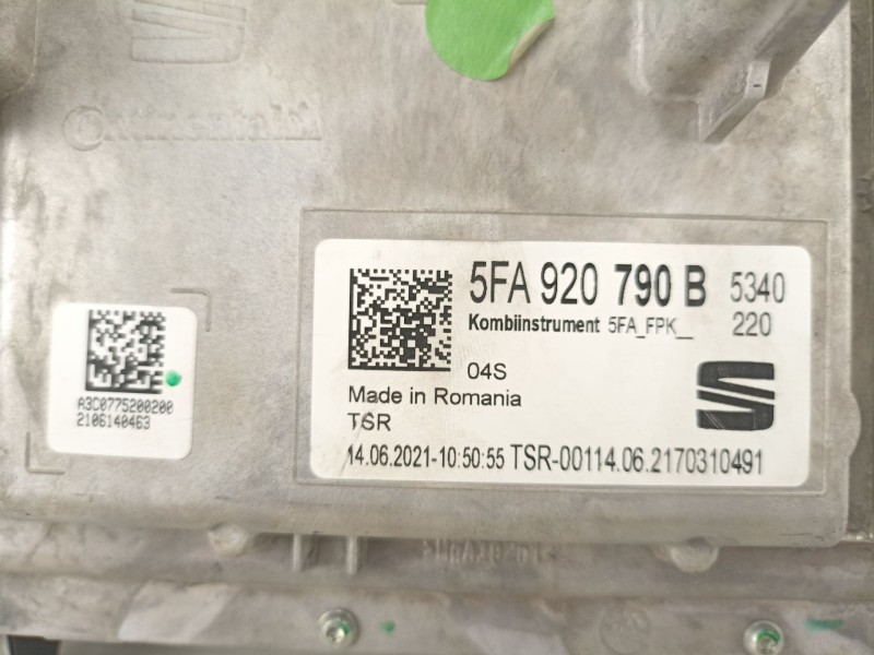 Recambio de cuadro instrumentos para seat leon sportstourer (kl8) 1.5 tsi referencia OEM IAM 5FA920790B 00114062170310491 