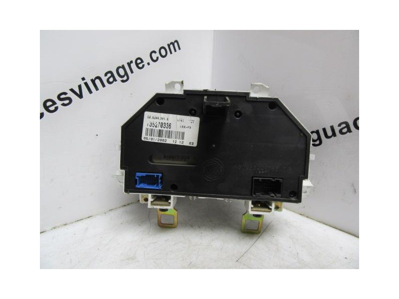 Recambio de cuadro instrumentos : fiat seicento : 1.1 g -187a1000 [2002] para fiat seicento 1.1 g -187a1000 referencia OEM IAM 7