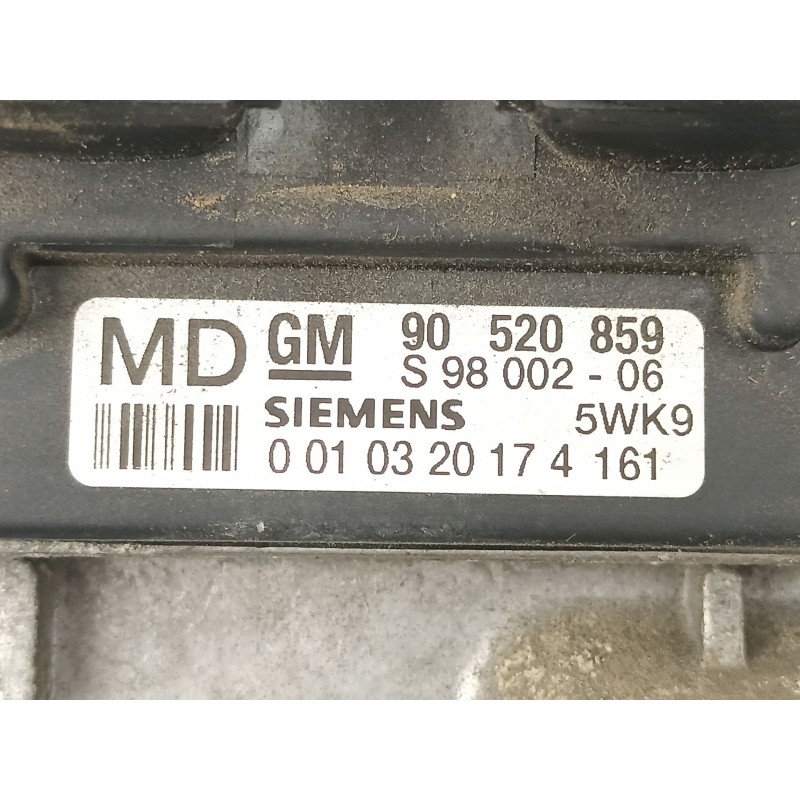 Recambio de centralita para opel astra g fastback (t98) 2.0 16v (f08, f48) referencia OEM IAM 90520859 S9800206 