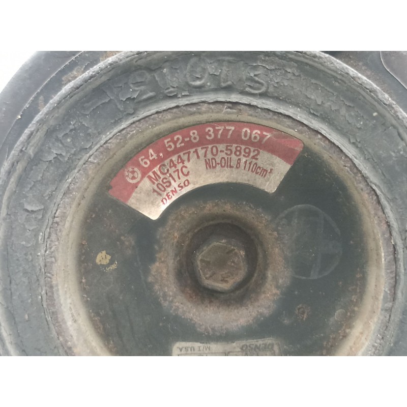 Recambio de compresor aire acondicionado para bmw x5 (e53) 3.0 d referencia OEM IAM 64528377067 MC4472203323 MC4471705892