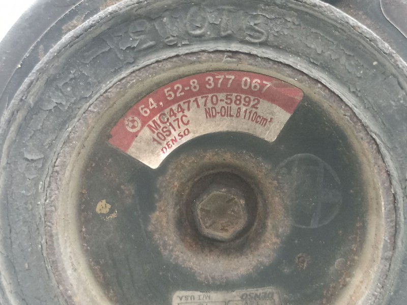 Recambio de compresor aire acondicionado para bmw x5 (e53) 3.0 d referencia OEM IAM 64528377067 MC4472203323 MC4471705892