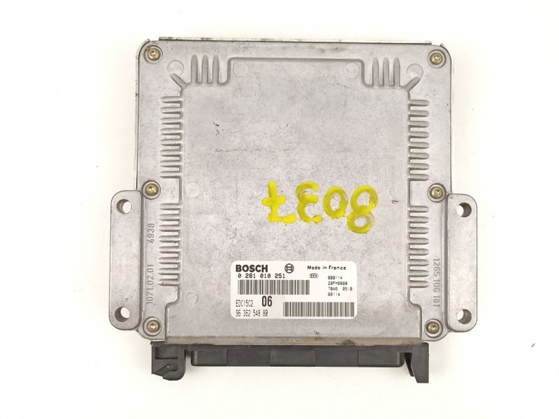 Recambio de centralita para citroën xantia (x1_, x2_) 2.0 hdi 109 referencia OEM IAM 9636254880 0281010251 