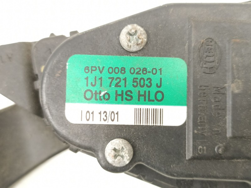 Recambio de potenciometro aceleracion para seat leon 1.6 g referencia OEM IAM 1J1721503J 6PV00802601 