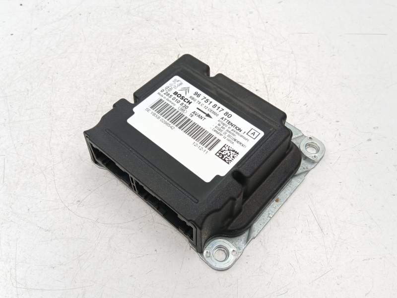 Recambio de centralita airbag para peugeot 5008 (0u_, 0e_) 1.6 hdi referencia OEM IAM 9675181780 0285010830 