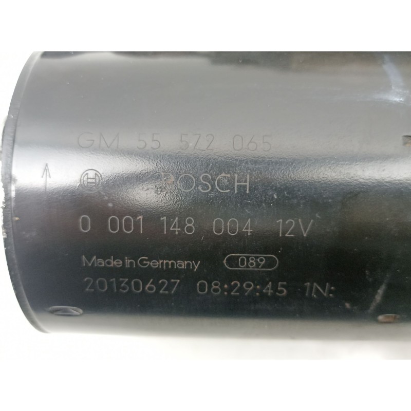 Recambio de motor arranque para opel insignia a (g09) 2.0 cdti (68) referencia OEM IAM 55572065 0001148004 