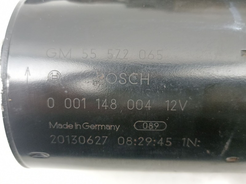 Recambio de motor arranque para opel insignia a (g09) 2.0 cdti (68) referencia OEM IAM 55572065 0001148004 