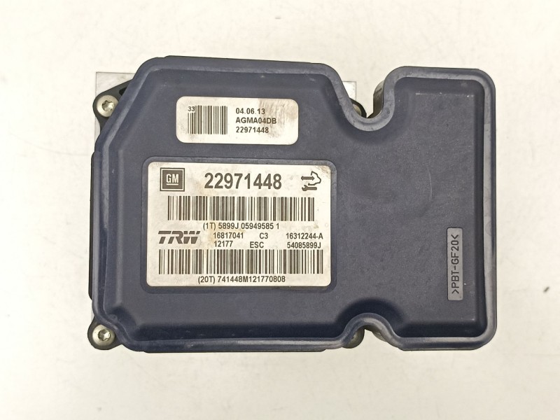 Recambio de abs para opel insignia a (g09) 2.0 cdti (68) referencia OEM IAM 22757652  