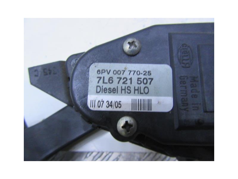 Recambio de potenciómetro aceleración : volkswagen touareg : 2.5 tdi [2005] para volkswagen touareg 2.5 tdi referencia OEM IAM 7