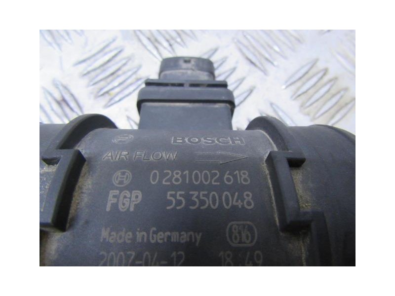 Recambio de caudalimetro : fiat croma : 1.9 jtd -939a1000 (119,64cv)5p [2007] para fiat croma 1.9 jtd -939a1000 (119,64cv 1.9 jt