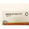 Recambio de centralita airbag para nissan qashqai (j10) tekna referencia OEM IAM 98820JD10A  