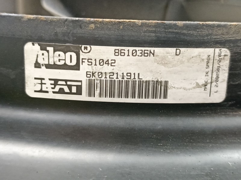 Recambio de electroventilador para seat cordoba (6k1, 6k2) 1.9 sdi referencia OEM IAM 6K0121191L  