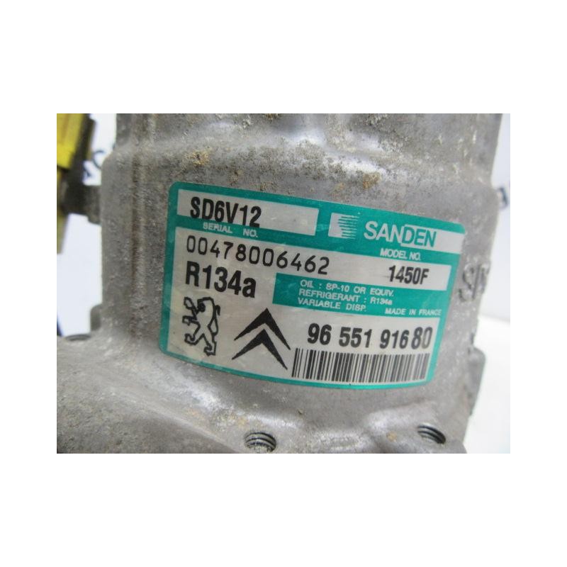 Recambio de aire acondicionado : citroen c 2 : 1.4 hdi (67,98cv) [2004] para citroen c 2 1.4 hdi referencia OEM IAM 9655191680  