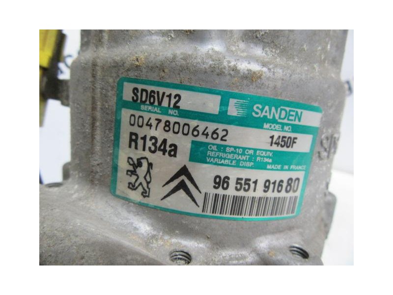 Recambio de aire acondicionado : citroen c 2 : 1.4 hdi (67,98cv) [2004] para citroen c 2 1.4 hdi referencia OEM IAM 9655191680  