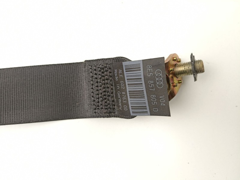 Recambio de cinturon seguridad trasero derecho para audi a4 b7 (8ec) 2.0 tdi 16v referencia OEM IAM 8E5857805D  