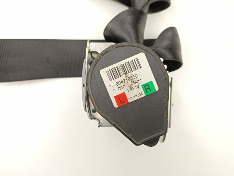 Recambio de cinturon seguridad trasero central para audi a4 b7 (8ec) 2.0 tdi 16v referencia OEM IAM 8E5857807T  