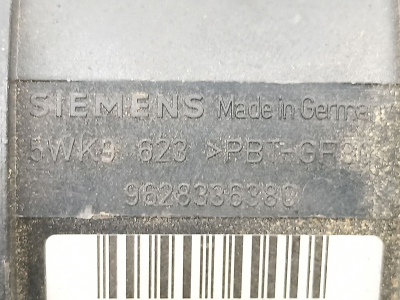 Recambio de caudalimetro para peugeot 206 2.0 hdi referencia OEM IAM 9628336380 5WK9623 