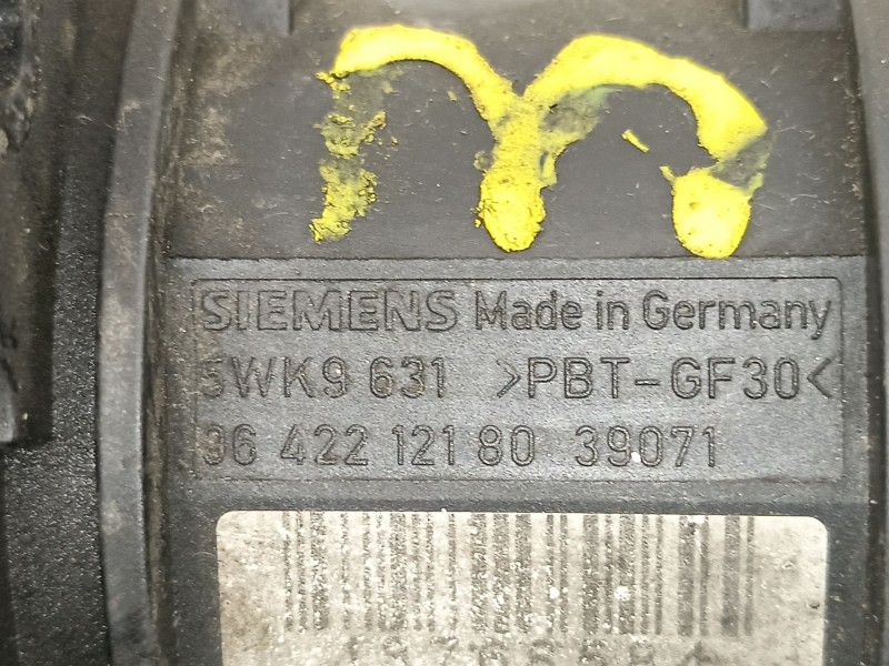Recambio de caudalimetro para peugeot 206 2.0 hdi referencia OEM IAM 9628336380 5WK9623 