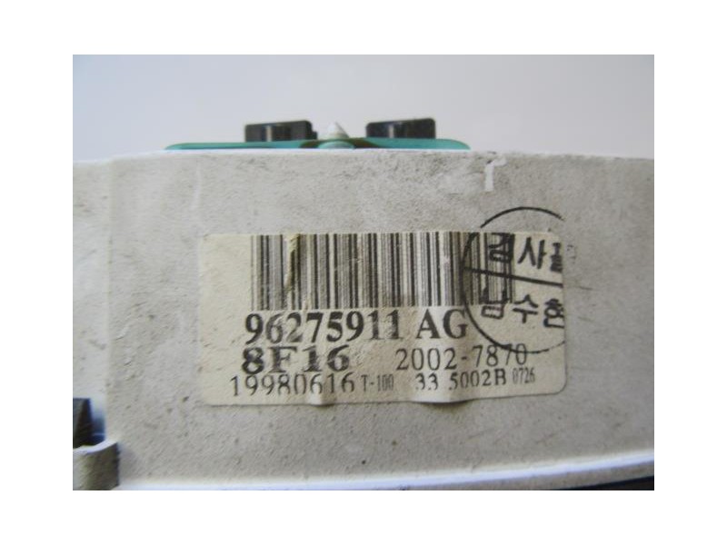 Recambio de cuadro instrumentos : daewoo lanos : 1.5 g -a15sms (85,68cv) 3p [1998] para daewoo lanos 1.5 g -a15sms referencia OE