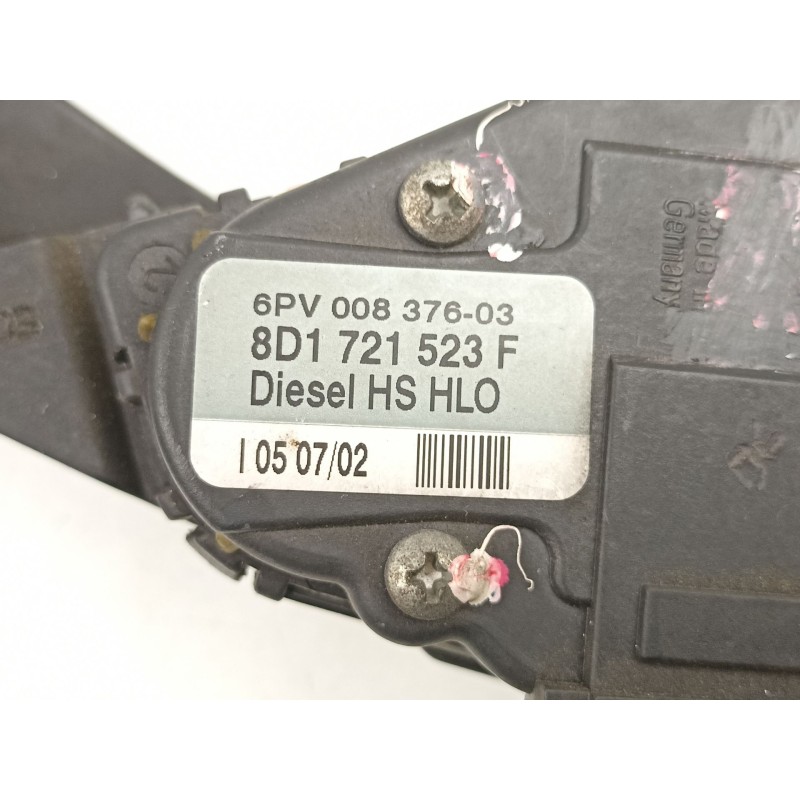 Recambio de potenciometro aceleracion para volkswagen passat b5.5 variant (3b6) 1.9 tdi referencia OEM IAM 8D1721523F 6PV0083760