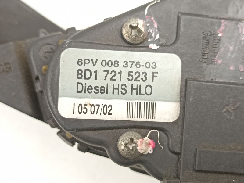 Recambio de potenciometro aceleracion para volkswagen passat b5.5 variant (3b6) 1.9 tdi referencia OEM IAM 8D1721523F 6PV0083760