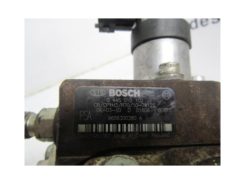 Recambio de bomba inyec. diesel : citroen berlingo : 1.6 hdi (75,05cv) [2008] para citroen berlingo 1.6 hdi referencia OEM IAM 0