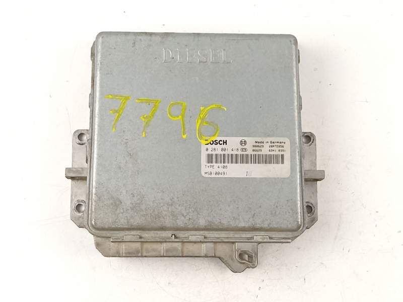 Recambio de centralita para rover 400 fastback (rt) 420 di referencia OEM IAM 100491 0281001418 