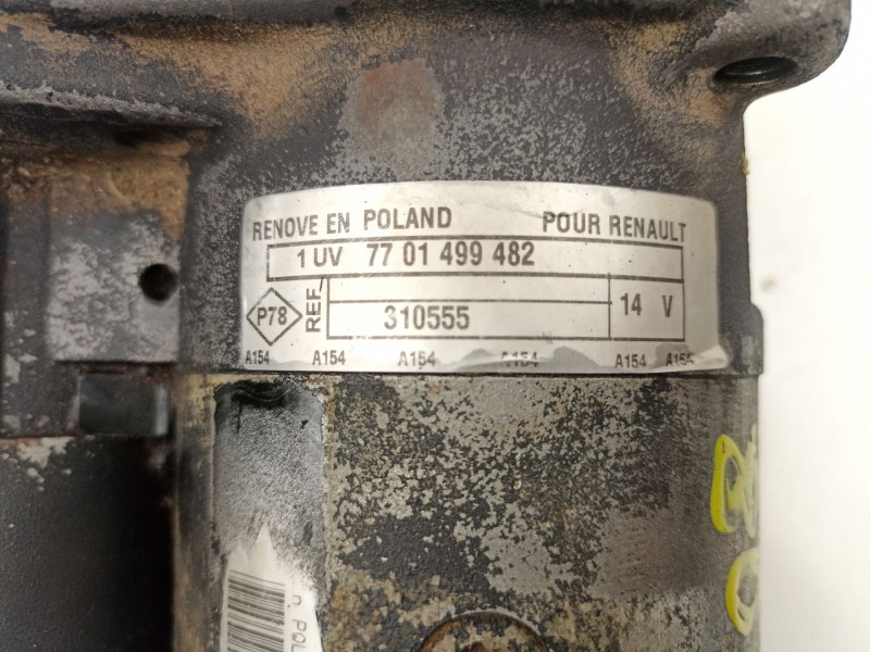 Recambio de motor arranque para renault 21 sedán (l48_) 1.7 (l482) referencia OEM IAM 7701499482  