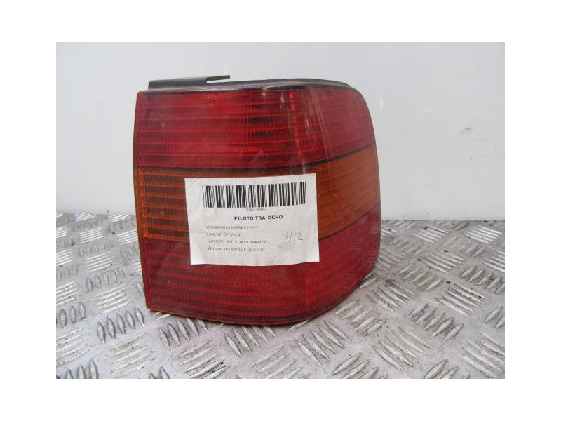 Recambio de piloto trasero dch. : volkswagen passat : 1.9 d 1z (89,76cv) [1995] para volkswagen passat 1.9 d 1z referencia OEM I