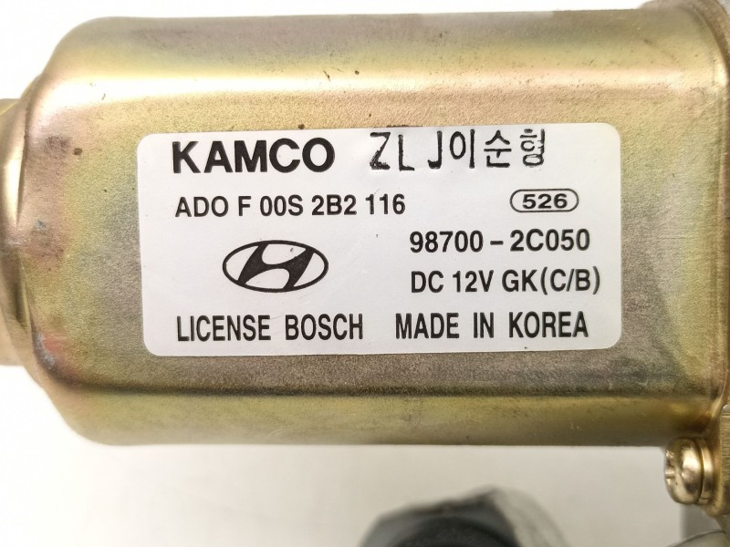 Recambio de motor limpia trasero para hyundai coupe ii (gk) 1.6 16v referencia OEM IAM 987002C050 F00S2B2116 