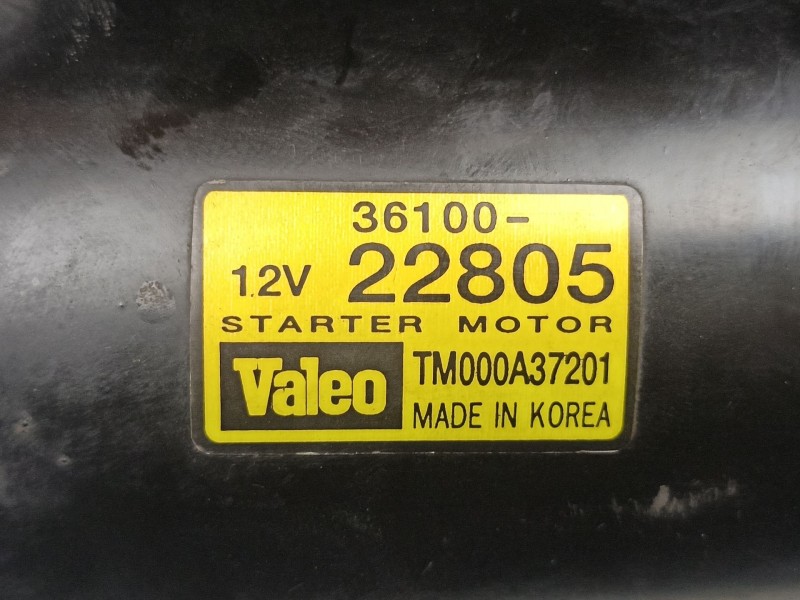 Recambio de motor arranque para hyundai coupe ii (gk) 1.6 16v referencia OEM IAM 3610022805 TM000A37201 