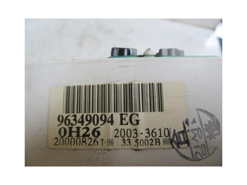 Recambio de cuadro instrumentos : daewoo lanos : 1.5 g (85,65cv) [2002] para daewoo lanos 1.5 g referencia OEM IAM 96349094EG  