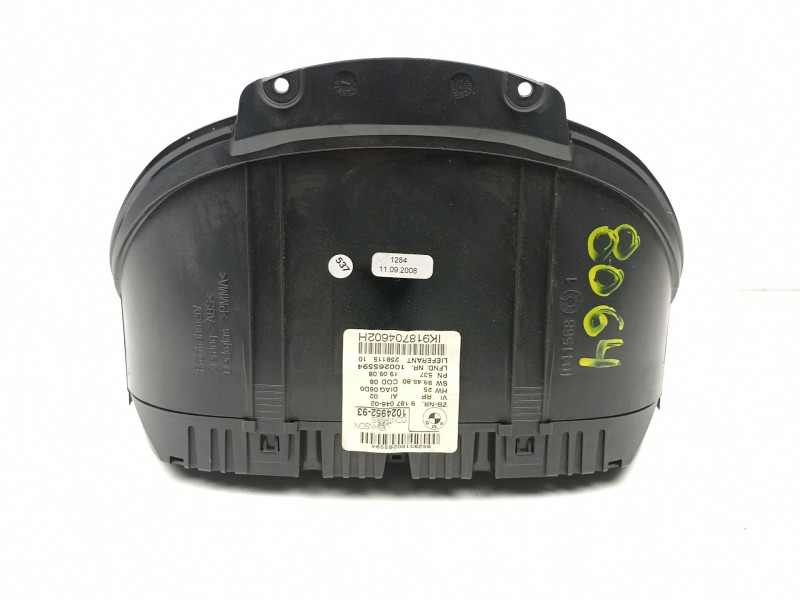 Recambio de cuadro instrumentos para bmw 1 (e81) 118 d referencia OEM IAM 918704602  