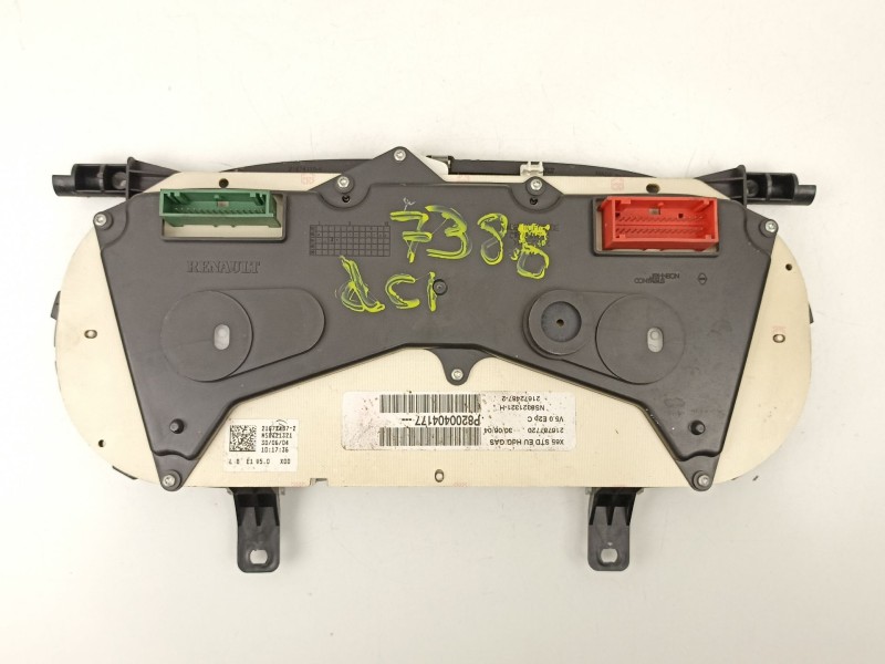 Recambio de cuadro instrumentos para renault clio 1.5 d referencia OEM IAM 8200404177  