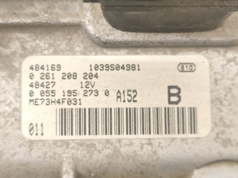 Recambio de centralita para fiat stilo (192) 1.6 16v active referencia OEM IAM 55195273 0261208204 