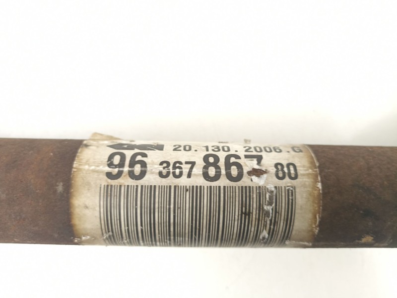 Recambio de transmision delantera izquierda para citroën c4 1.6 g referencia OEM IAM 9636786780  