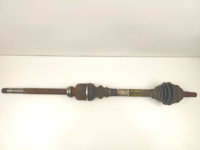 Recambio de transmision delantera derecha para citroën c4 1.6 hdi referencia OEM IAM 9637117880  