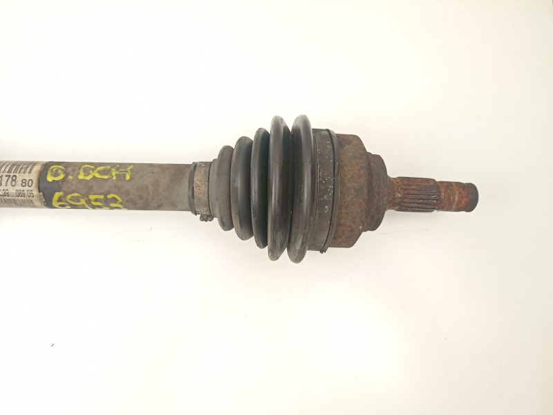 Recambio de transmision delantera derecha para citroën c4 1.6 hdi referencia OEM IAM 9637117880  