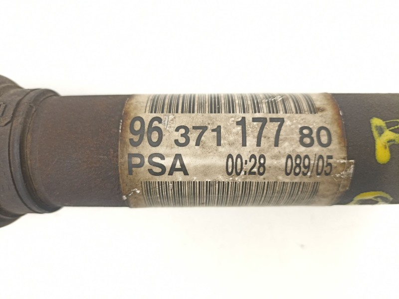 Recambio de transmision delantera izquierda para citroën c4 1.6 hdi referencia OEM IAM 9637117780  