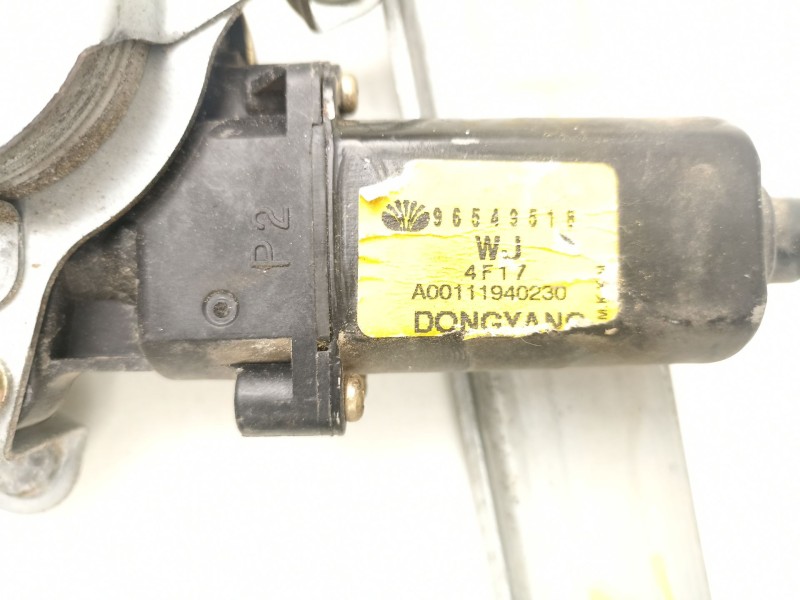 Recambio de elevalunas trasero izquierdo para daewoo lacetti 1.6 g -f16d3-g referencia OEM IAM 96549518  