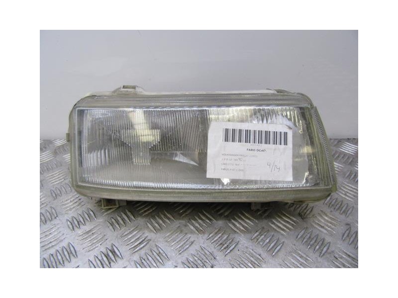 Recambio de faro dcho. : volkswagen passat : 1.9 d 1z (89,76cv) [1995] para volkswagen passat 1.9 d 1z referencia OEM IAM   