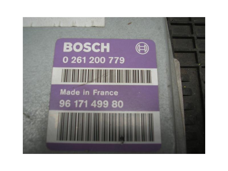 Recambio de centralita : citroen zx : 1.4 g-kdx (74,8cv) [1994] para citroen zx 1.4 g-kdx referencia OEM IAM 0-261-200-779-BOSCH