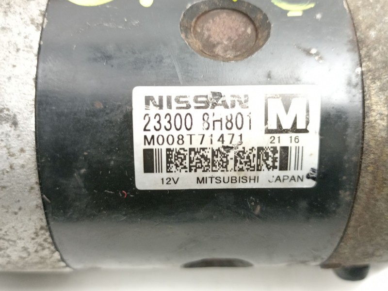 Recambio de motor arranque para nissan primera 2.2 d referencia OEM IAM 233008H801 M008T71471 