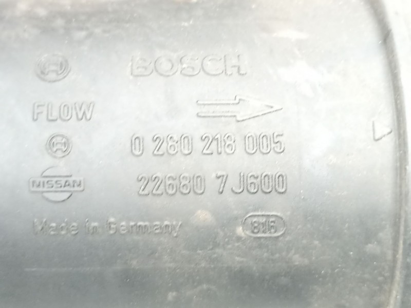 Recambio de caudalimetro para nissan primera 2.2 d referencia OEM IAM 226807J600 0280218005 