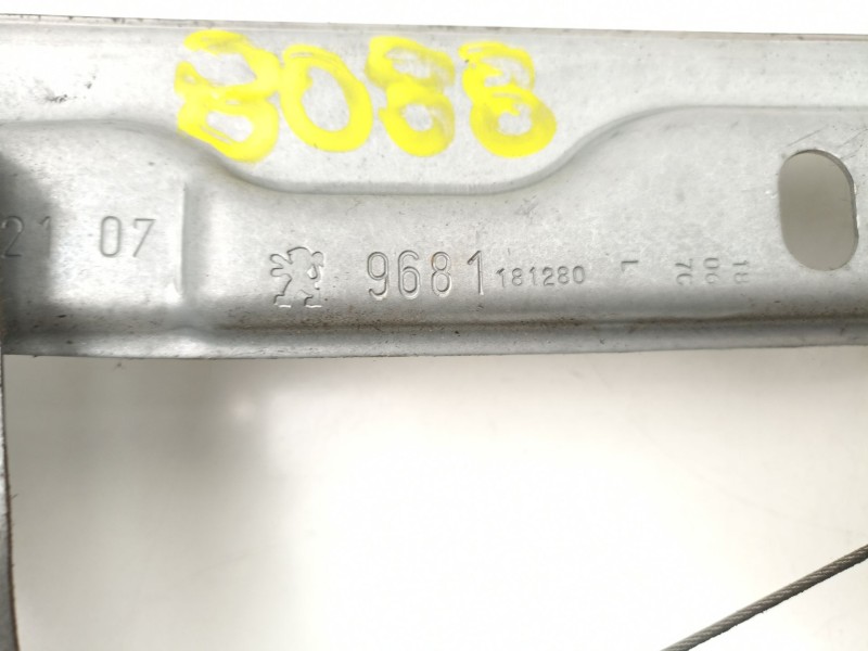 Recambio de elevalunas delantero izquierdo para peugeot 207/207+ (wa_, wc_) 1.4 referencia OEM IAM 9681181280  