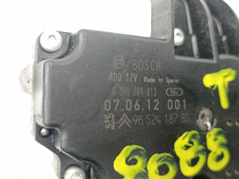 Recambio de motor limpia trasero para peugeot 207/207+ (wa_, wc_) 1.4 referencia OEM IAM 9652418780 0390201813 