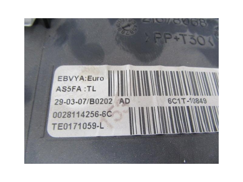 Recambio de cuadro instrumentos : ford transit : 2.4 td (100,61cv) [2009] para ford transit 2.4 td referencia OEM IAM 0028114256