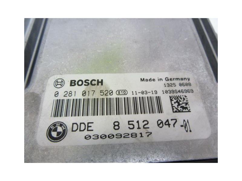 Recambio de centralita : bmw 320 : 2.0 td e90 4p [2010] para bmw  320 2.0 td e90 referencia OEM IAM 0281017520  