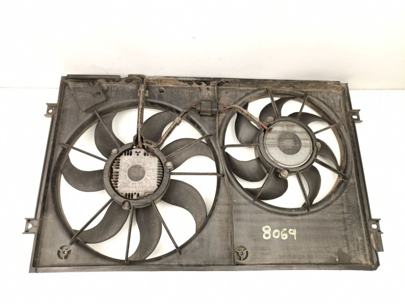 Recambio de electroventilador para audi a3 sportback (8pa) 2.0 tdi 16v referencia OEM IAM 1K0121207T  