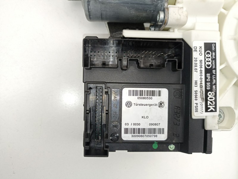 Recambio de elevalunas delantero derecho para audi a3 sportback (8pa) 2.0 tdi 16v referencia OEM IAM 8P0959802K  